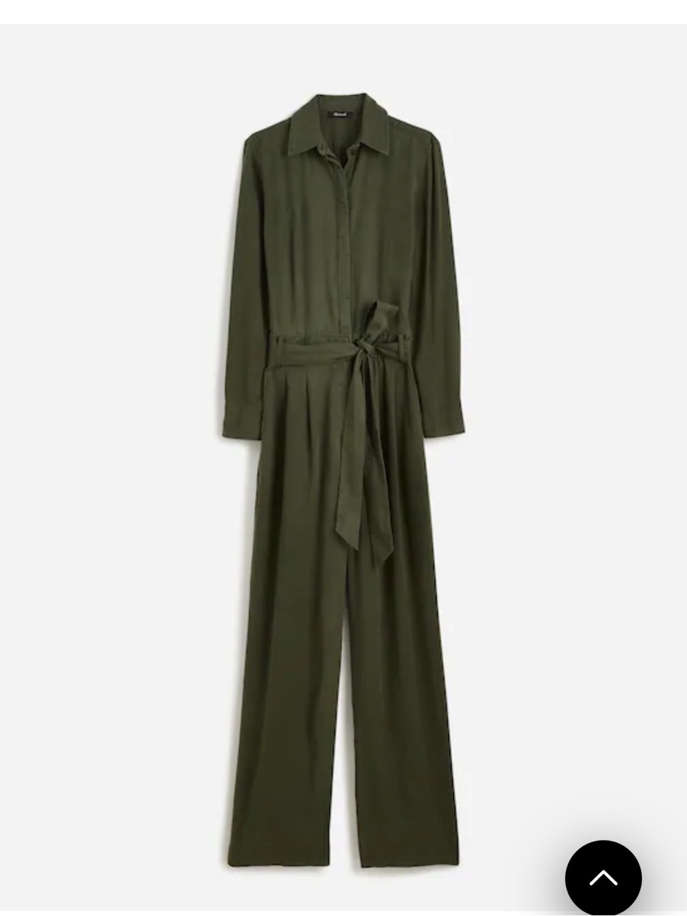Madewell Relaxed Tie-Waist Wide-Leg Jumpsuit